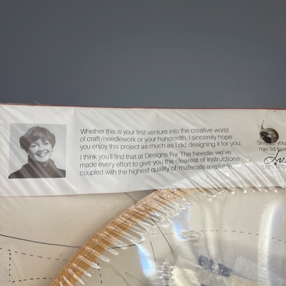 Winter Scene Applique Kit w/ Framing Hoop Calic-o's Designs For The Needle VNTG - Picture 3 of 8